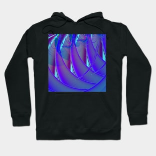 Blue Arcs Hoodie